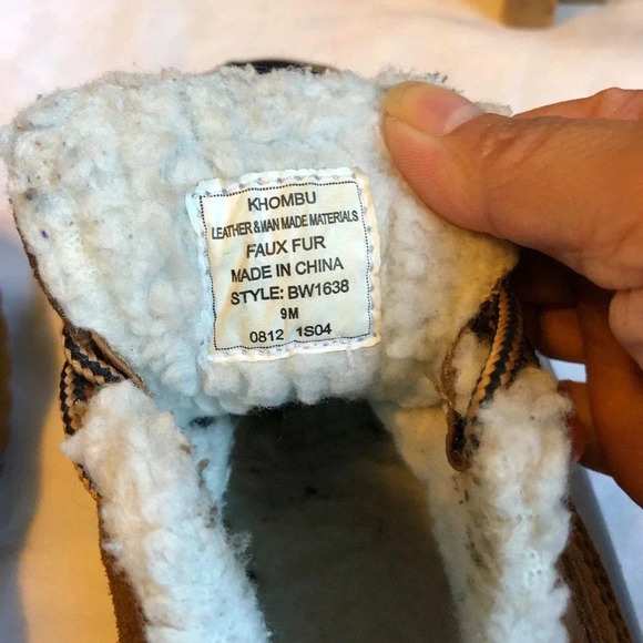 Khombu winter Shoes/Boots Unisex Adults Size 9 - Picture 4 of 6
